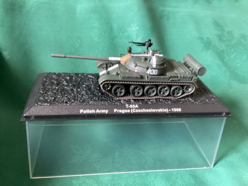 Deagostini 55a polish army - deagostini, t-55a