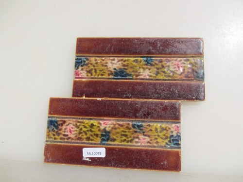 Antique ceramic border tile - antique,