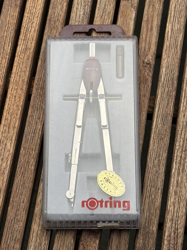 Vintage rotring convex - convex, compass