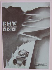 1931 BMW  Dixi Austin 7 2 Seater REPRO postcard (on thin cardboard)
