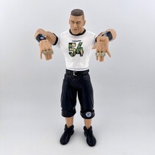 John Cena Jakks Ruthless Aggression Figure WWE Brass Knuckles Word Life