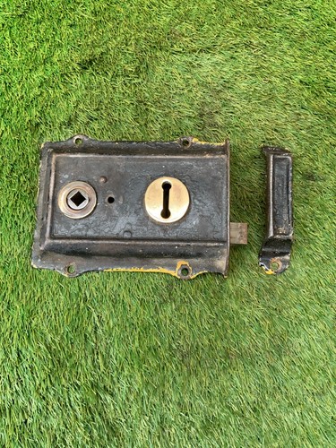 Vintage rim lock with - lock,