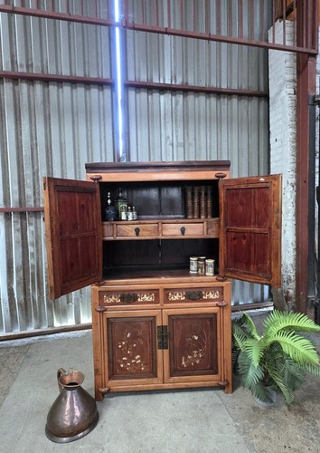 Vintage chinese cupboard - vintage,