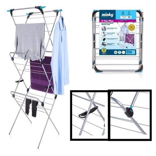 Clothes airer tier indoor - 3,