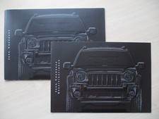 Jeep Cherokee Sales Brochure Prospekt & Spec (2001 / 2002) German text