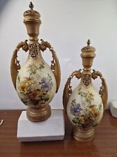 Austrian 1890s Vase Pair Art