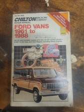 Chilton's Repair & Tune-Up Guide,  Ford Vans 1961 to 1986, Softcover, 318 pages