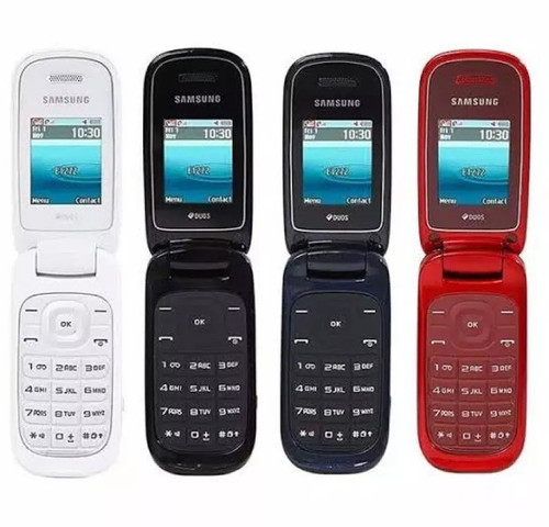 Samsung flip phone e1272 big - flip,