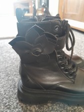 Girls Zara Biker Boots Size 29 UK 11