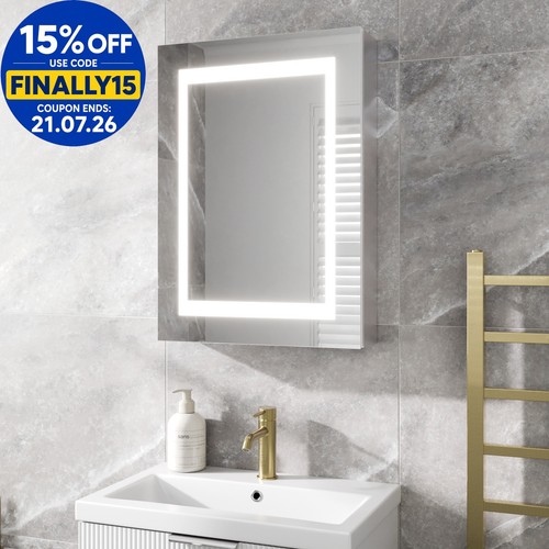 Bathroom led mirror cabinet - led,