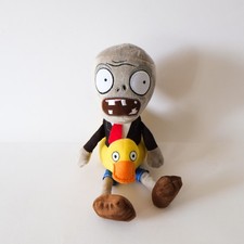 PLANTS VS ZOMBIES Soft Toy Plush Duck Inflatable Ring 12"