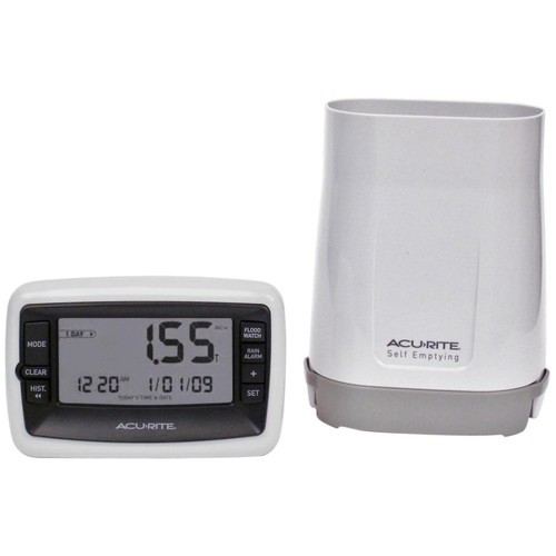 Wireless digital rain gauge - digital,