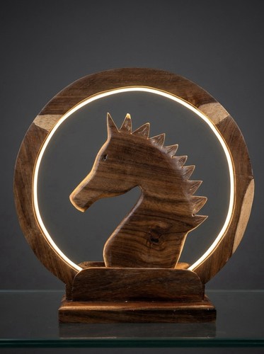 Handmade wooden horse - handmade,