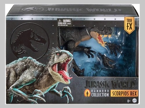 Mattel jurassic world - jurassic, hammond