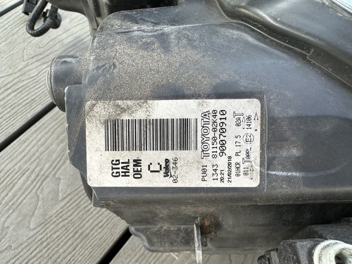 Drl light defective toyota - light, defective)