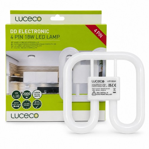 Luceco 18w led pin - dd, lamp