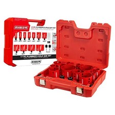 Diablo Tools 17 pc Plumber's