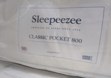 NQP King Size Sleepeezee 800 Classic Pocket Mattress LOCAL DELIVERY ONLY