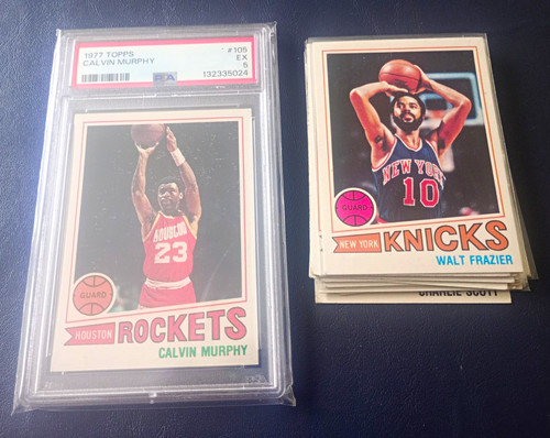 14x 1977 topps basketball - topps,