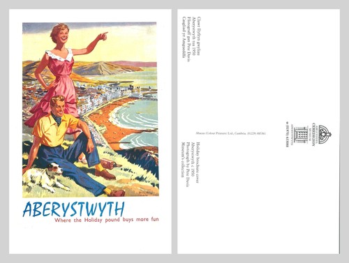 Postcard aberystwyth vintage - -,