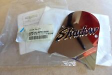 HONDA VT600 SHADOW 1995-1999 GENUINE NOS SISSY BAR BACK PLATE - # 08F75-MZ8-G00