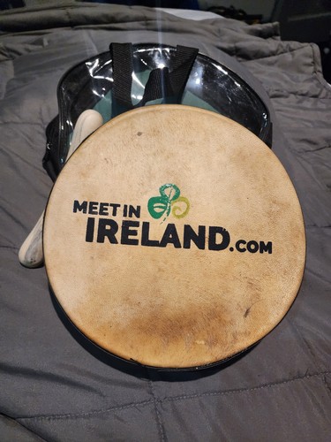 Irish bodhran drum - irish, 8"