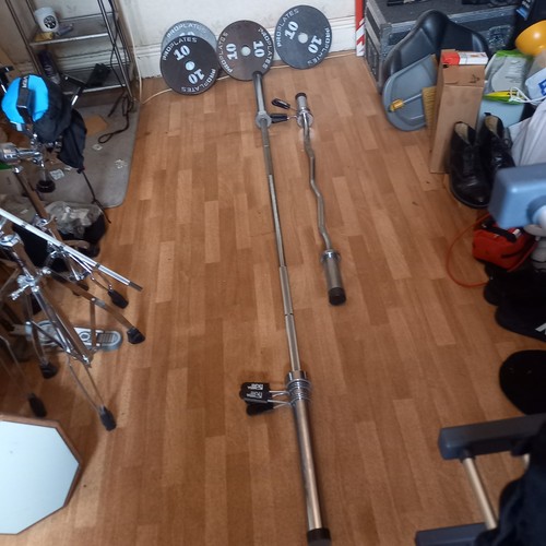 Olympic bar and - , plates