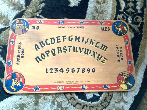 Vintage haskelite mystic tray - vintage,