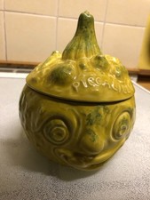 Vintage SylvaC Piccalilli Face Pot 4752 (Damage to Lid)