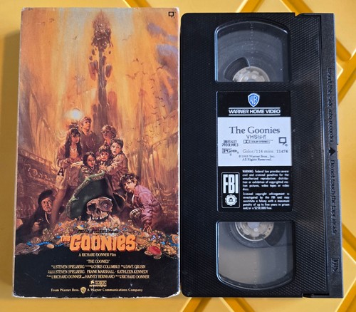 The goonies 1985 1986 vhs - goonies, 1985-1986