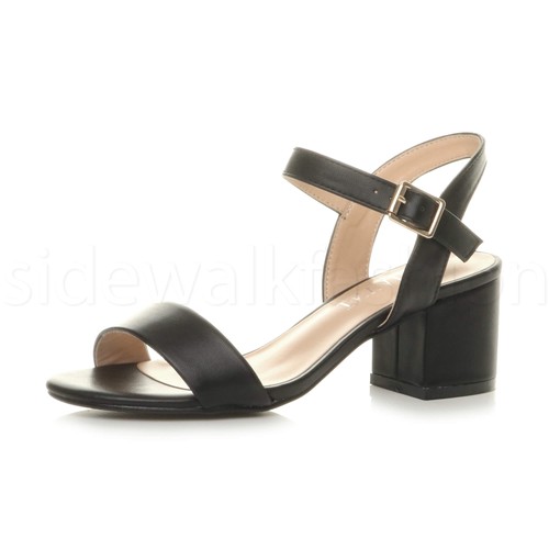 Womens ladies low - mid, block