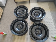 Banded Steel Wheels  16" x 8.5" 5x100 PCD  Can Fit VW,  Toyota, Subaru 
