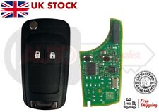 2 Button Flip Remote Key Fob 433MHz for Vauxhall Adam, Astra, Insignia Genuine
