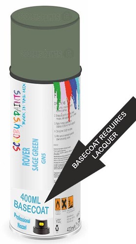 Basecoat aerosol for rover - for,