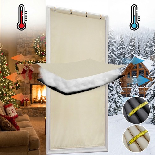 Thermal door curtain for - thermal,