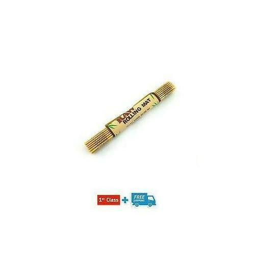 Raw bamboo rolling mat natural - raw,