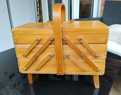 Vintage wooden cantilever - vintage,