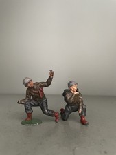 Lead Toy Soldiers. 2 US Infantry by Timpo. 1/32 WW2.