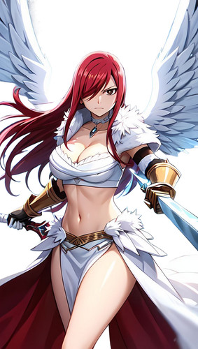 Erza scarlet fairy tail vinyl - fairy,