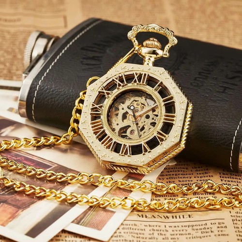 Gold hexagonal skeleton - gold,