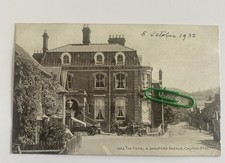 The Hotel & Sandford Avenue Church Stretton 1932 Street View Vintage Cars