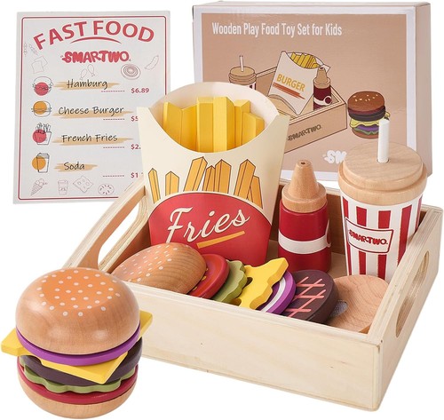 Wooden play food toy - toy, kids