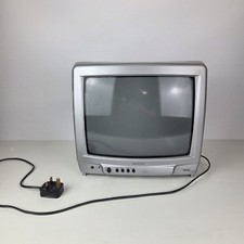 Matsui CRT TV 14 1420T SIL Television Retro Gaming Tested Working For Light Gun