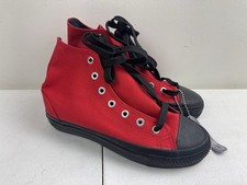 Demonia Red And Black High top Size 4 Shoes Demonic Style