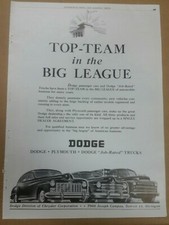 1948 Dodge Plymouth and Dodge