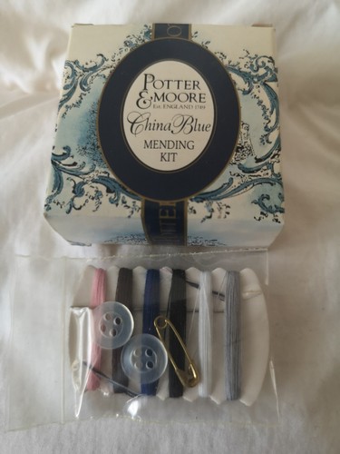 Vintage travel sewing kit - , by