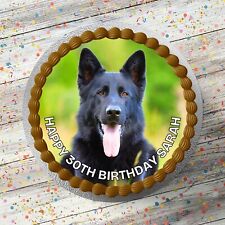 Black German Shepherd Dog