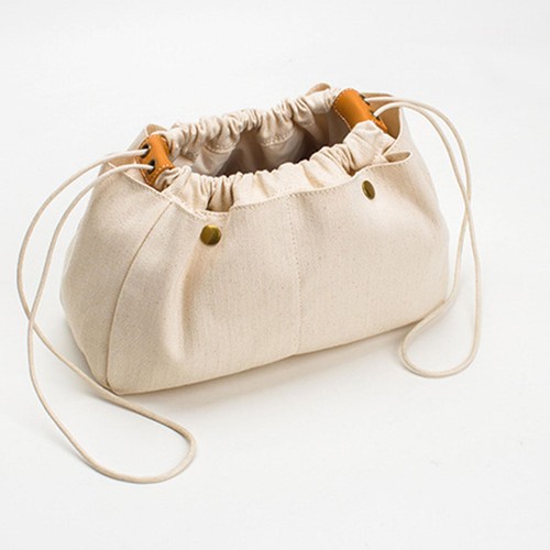 Canvas bag organizer handbag - canvas,