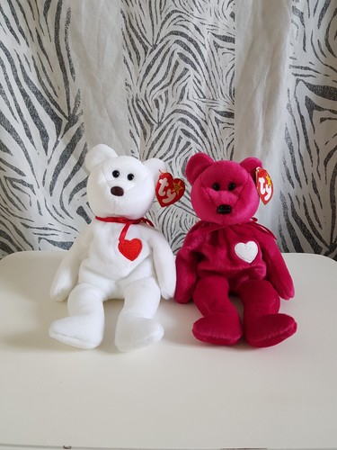 Beanie babies valentino and - babies,