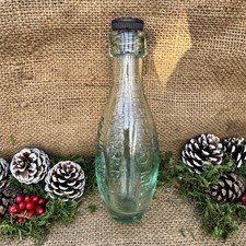 Antique Aqua Glass Soda Water